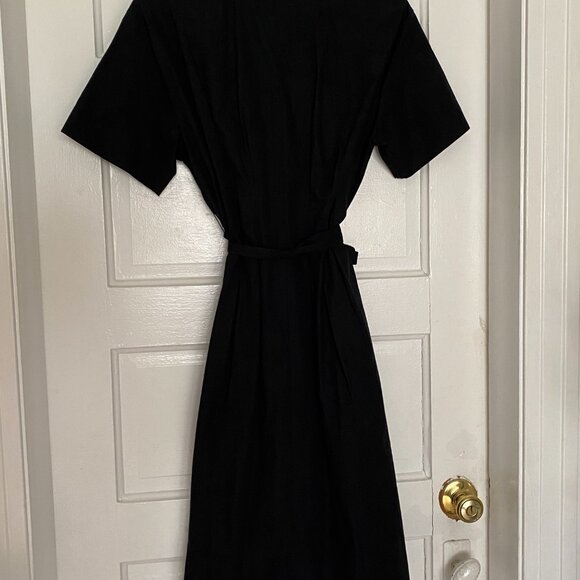 Banana Republic Poplin Shirt Dress w/ tie - Picture 6 of 6